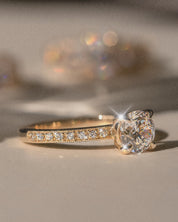 The Juliette Solitaire Ring - Molten Store