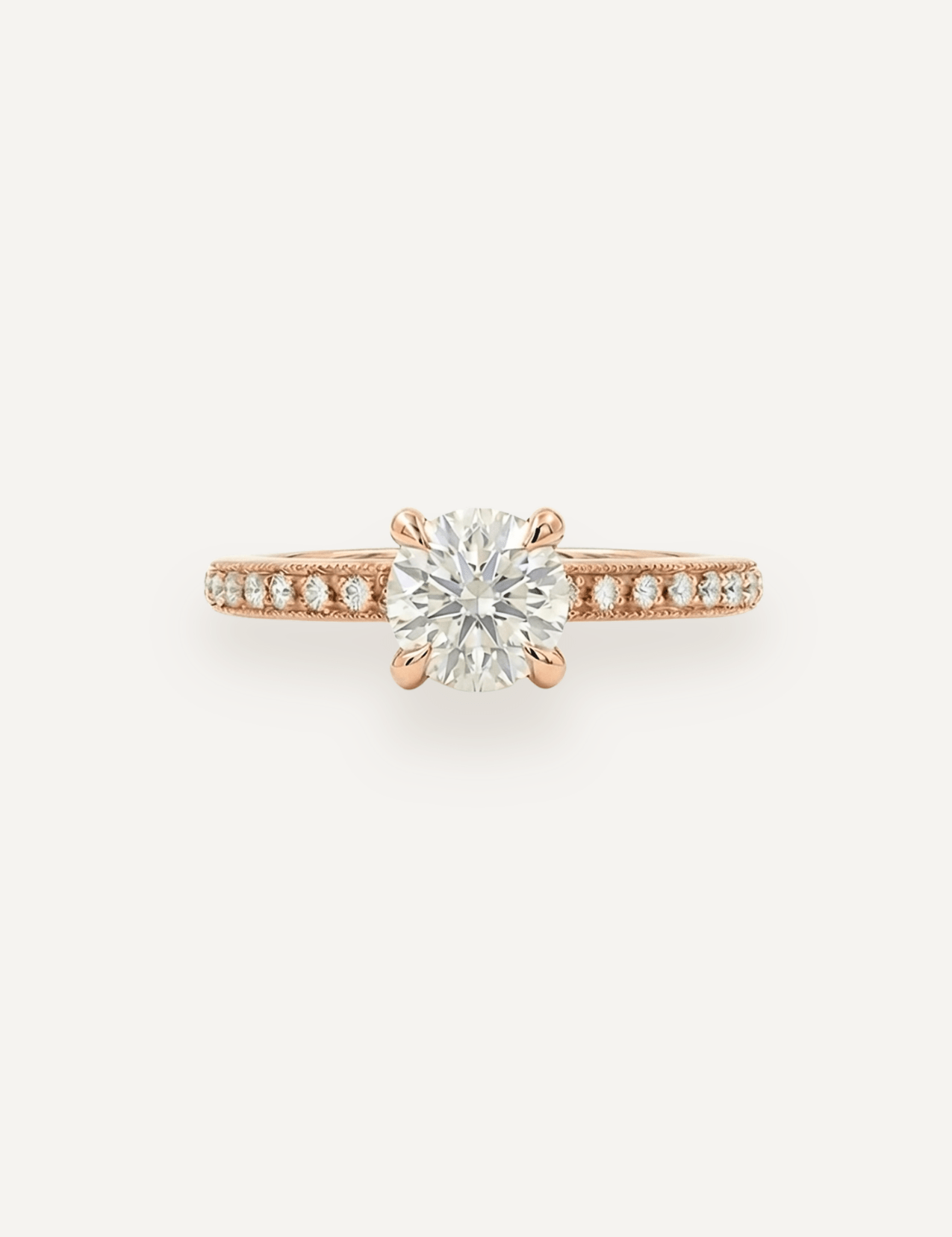 The Juliette Solitaire Ring - Molten Store