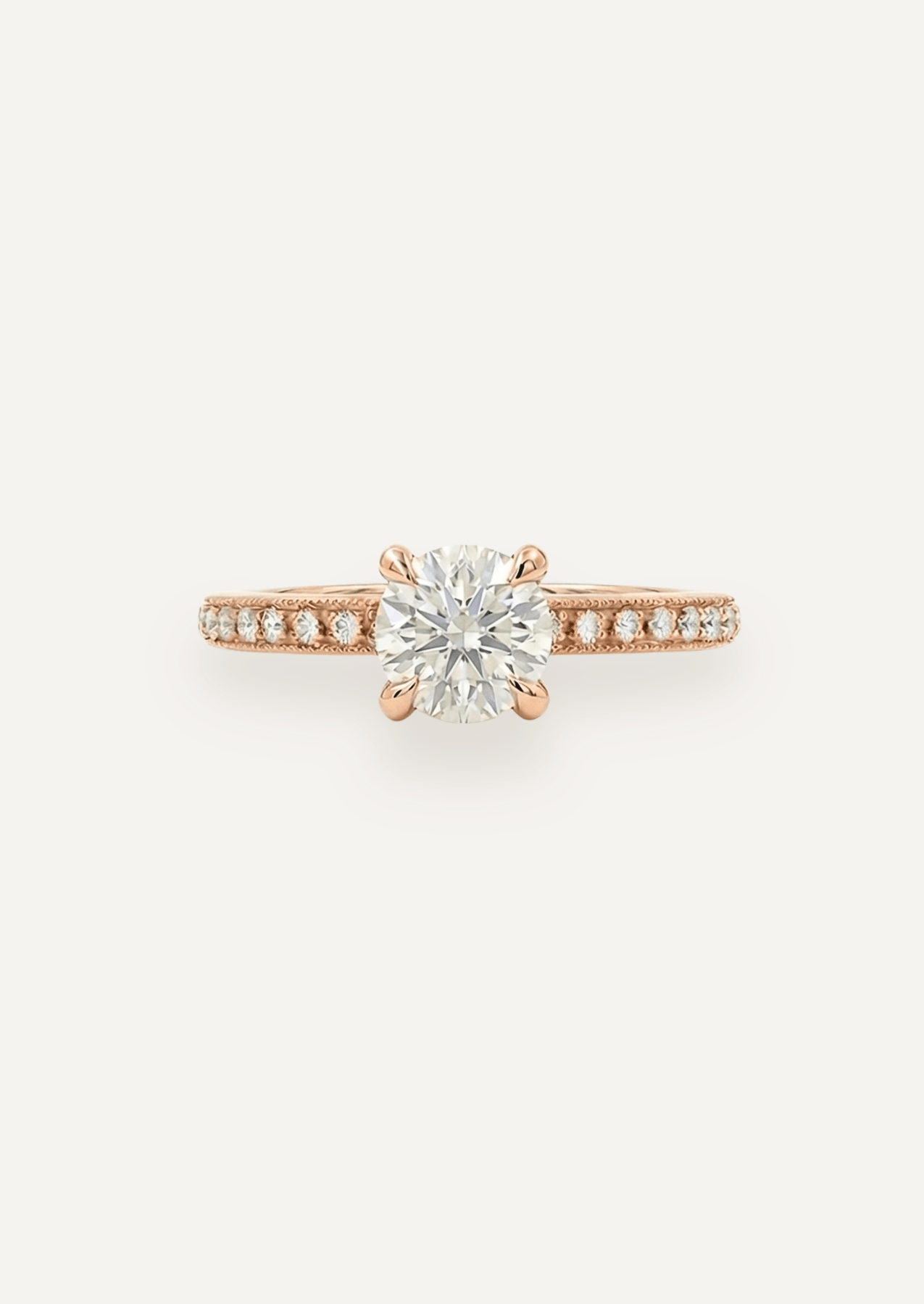 The Juliette Solitaire Ring - Molten Store