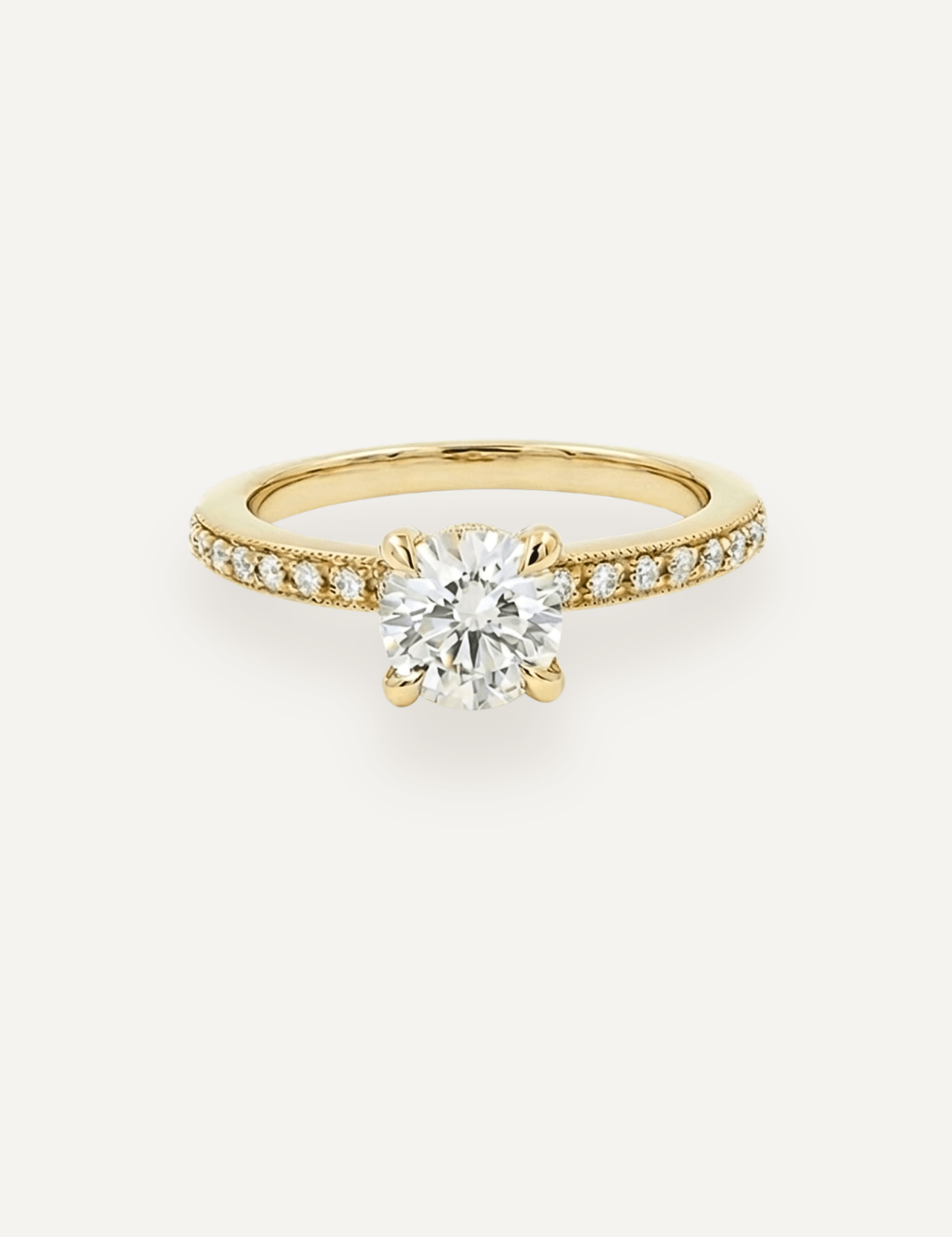 The Juliette Solitaire Ring - Molten Store