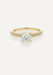 The Juliette Solitaire Ring - Molten Store