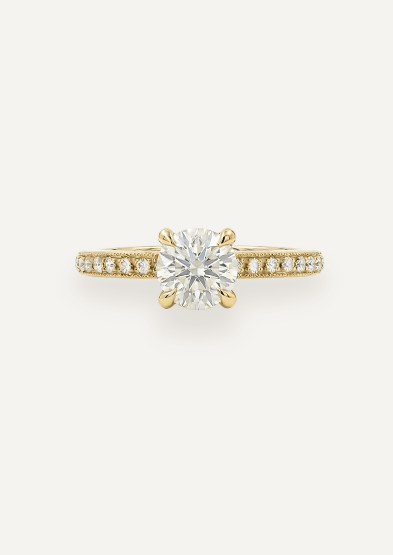 The Juliette Solitaire Ring - Molten Store