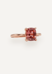 The June 2.39ct Cushion Cut Cherry Spinel Ring - Molten Store