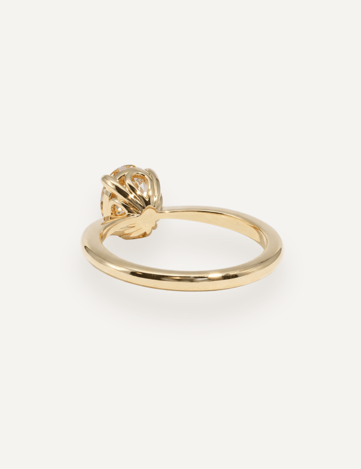 The June Ring with 1.29ct Oval Morganite - Molten Store