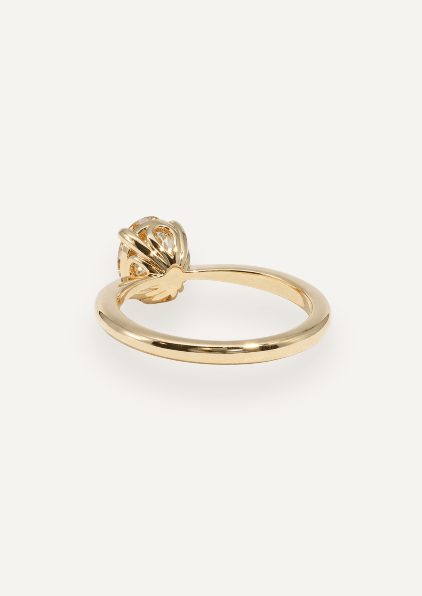 The June Ring with 1.29ct Oval Morganite - Molten Store