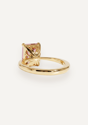 The June Ring with 1.30ct Emerald Morganite - Molten Store