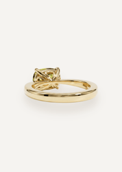The June Ring with 1.92ct Oval Green Sapphire - Molten Store