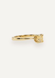 The June Ring with 1ct Cushion Yellow Diamond - Molten Store