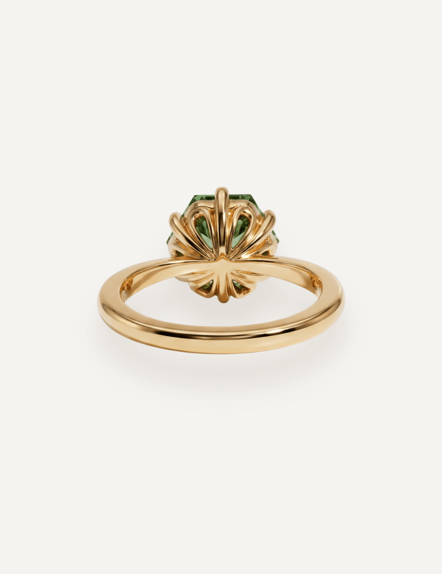 The June Ring with 2.88ct Hexagon Tourmaline - Molten Store