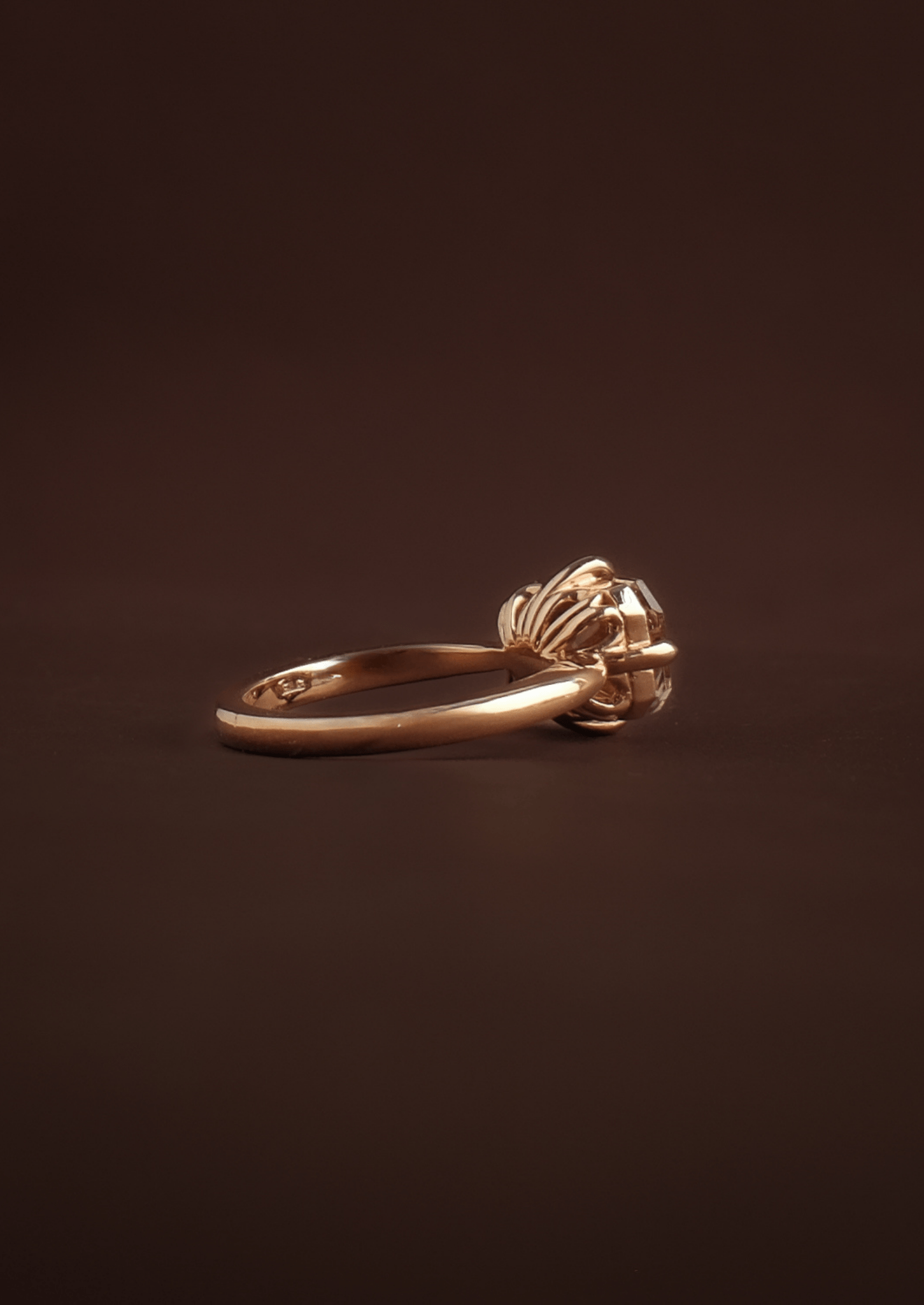 The June Ring with 3.23ct Pink Tourmaline - Molten Store