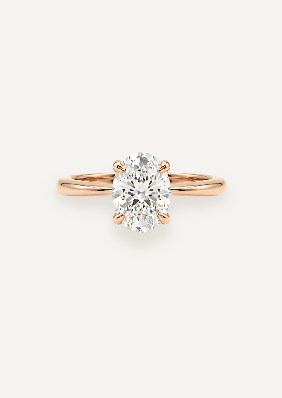 The June Solitaire Ring - Molten Store
