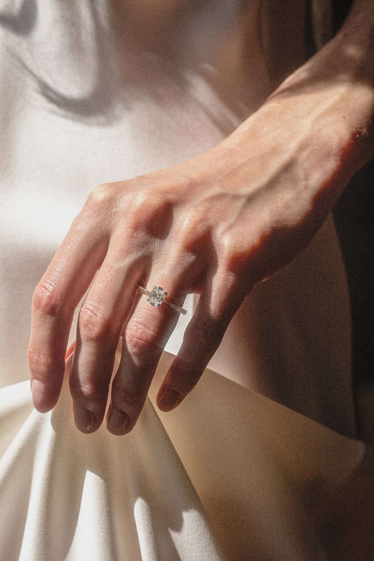 The June Solitaire Ring - Molten Store