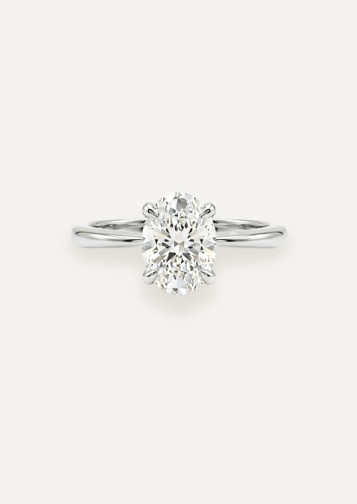 The June Solitaire Ring - Molten Store