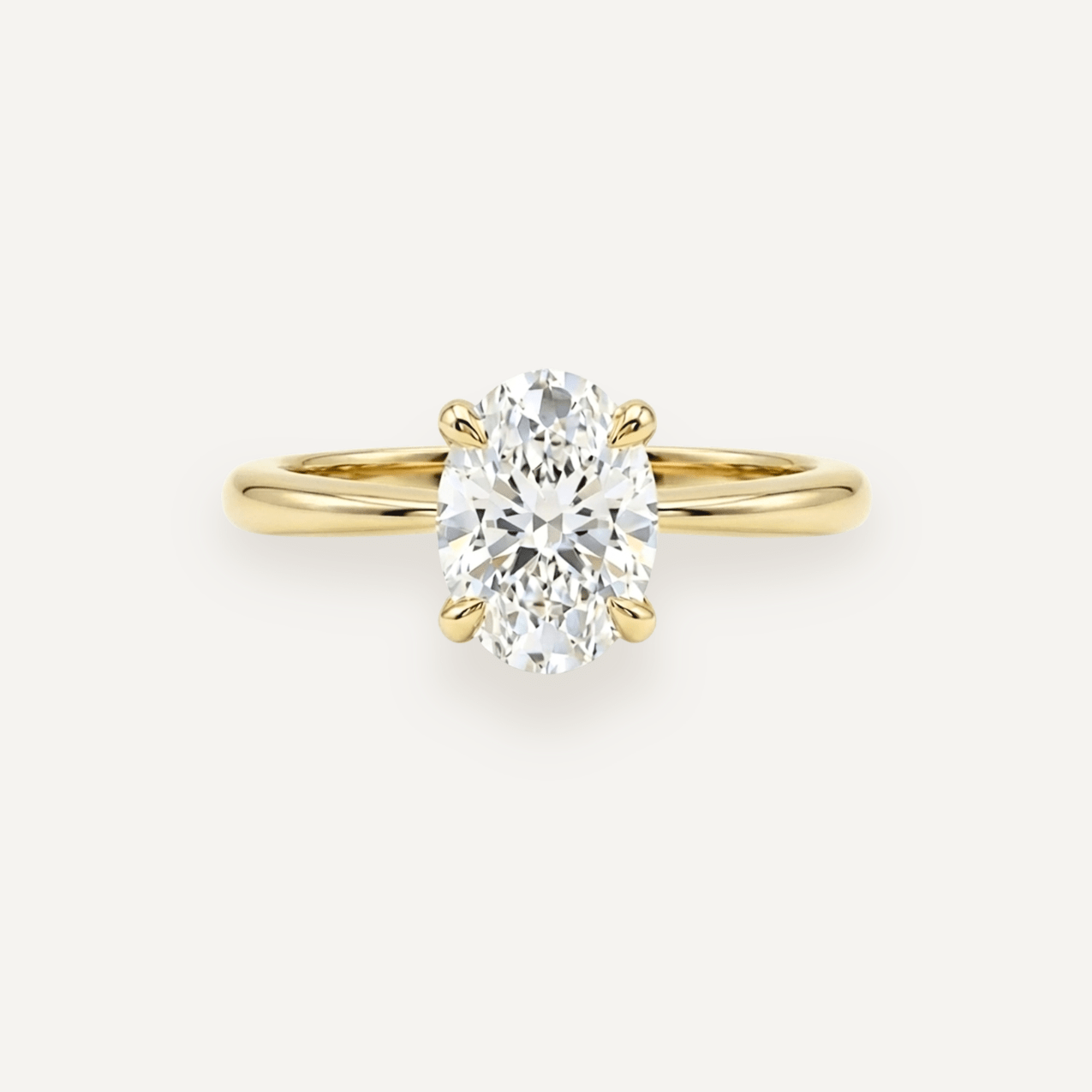 The June Solitaire Ring - Molten Store