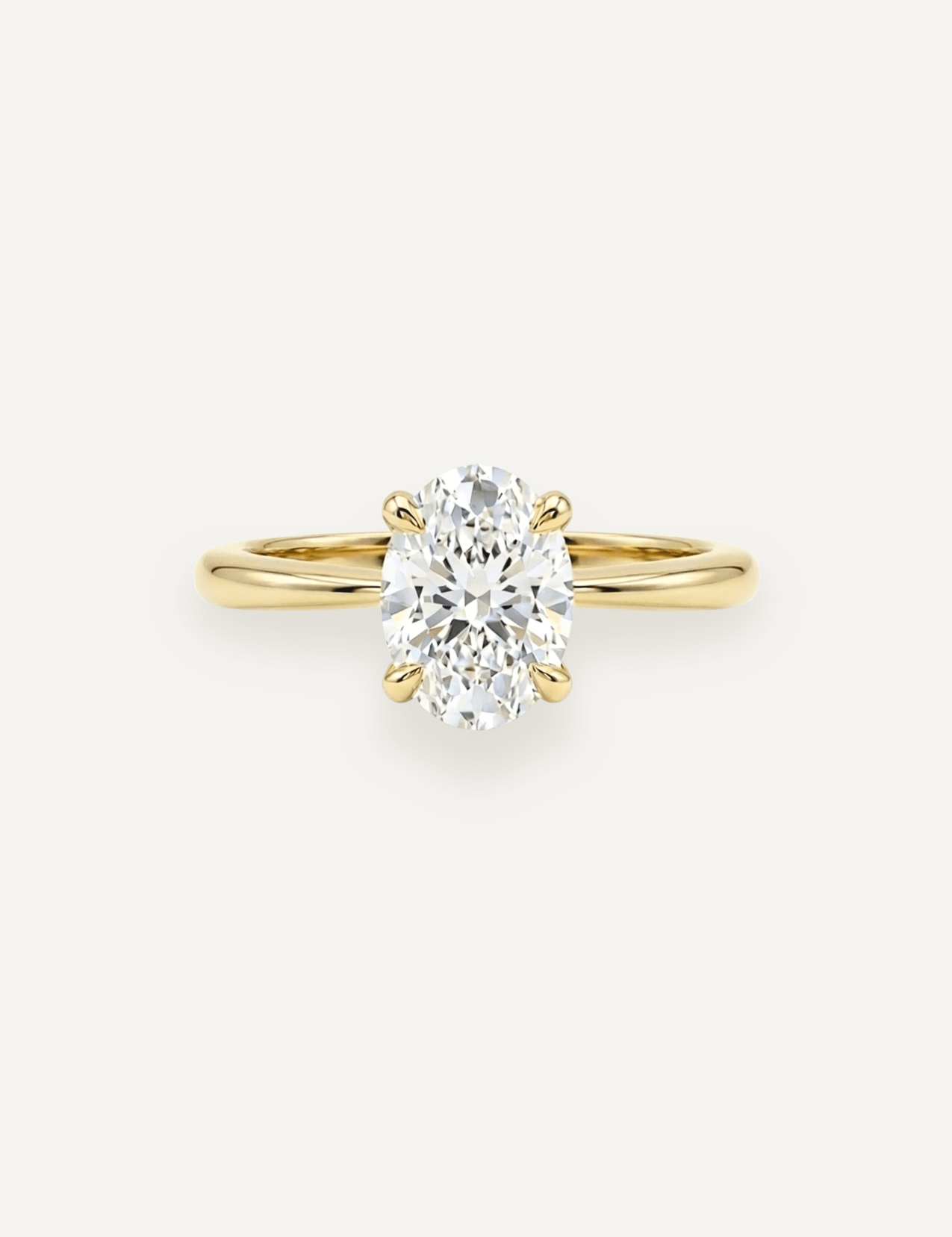 The June Solitaire Ring - Molten Store