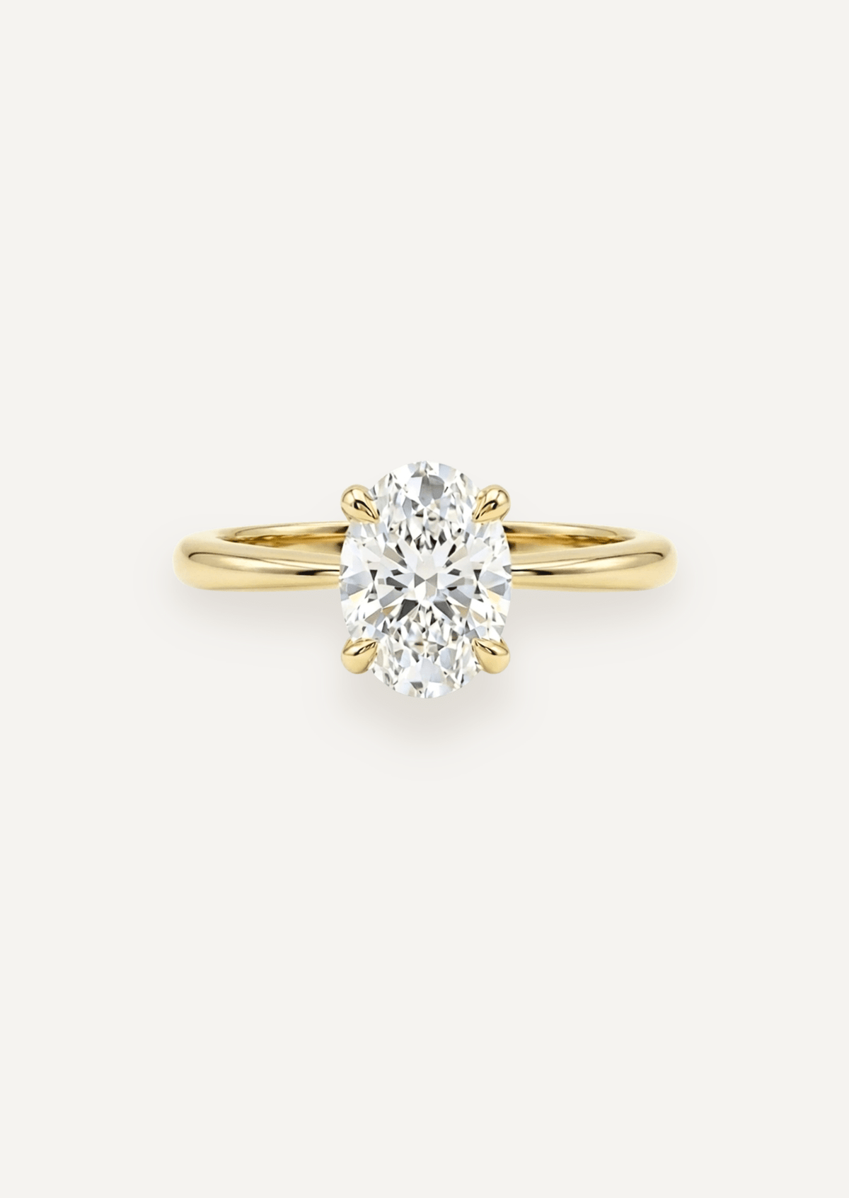 The June Solitaire Ring - Molten Store