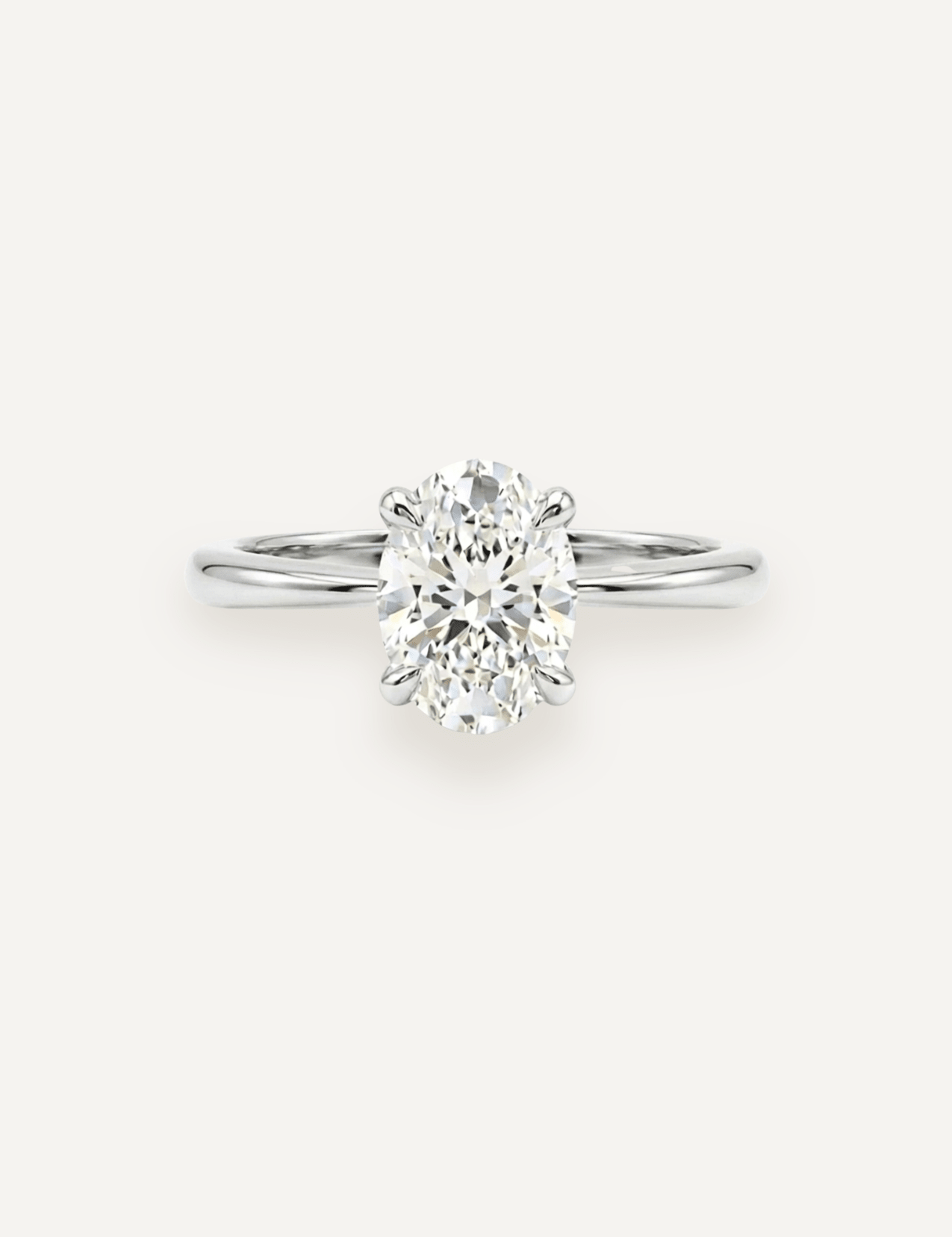 The June Solitaire Ring - Molten Store