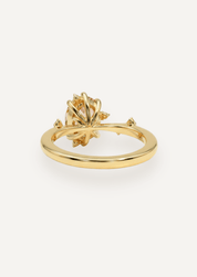 The Juniper Ring with 1.28ct Oval Morganite - Molten Store