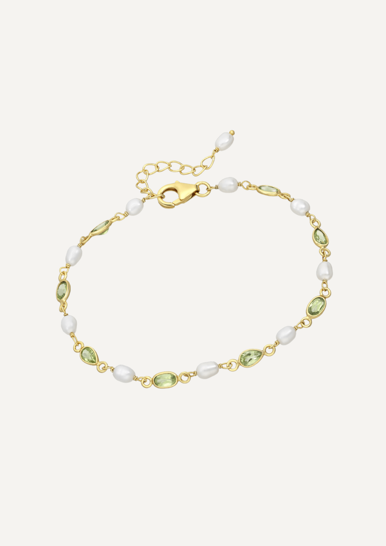 The Kindred Gold Vermeil Peridot Bracelet - Molten Store