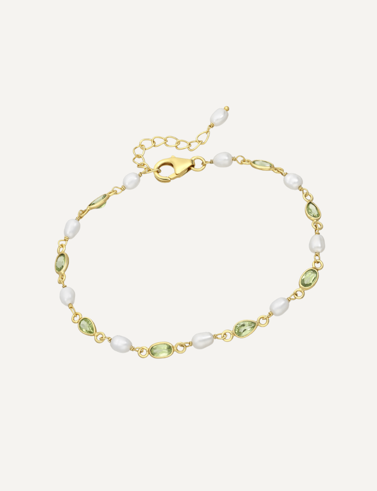 The Kindred Gold Vermeil Peridot Bracelet - Molten Store
