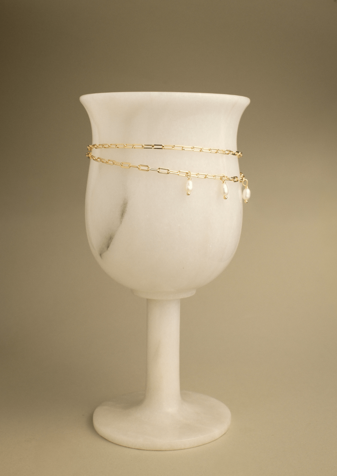 The Lien Necklace with Freshwater Pearl - Molten Store