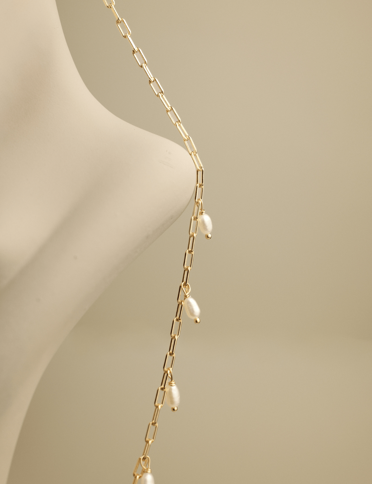 The Lien Necklace with Freshwater Pearl - Molten Store