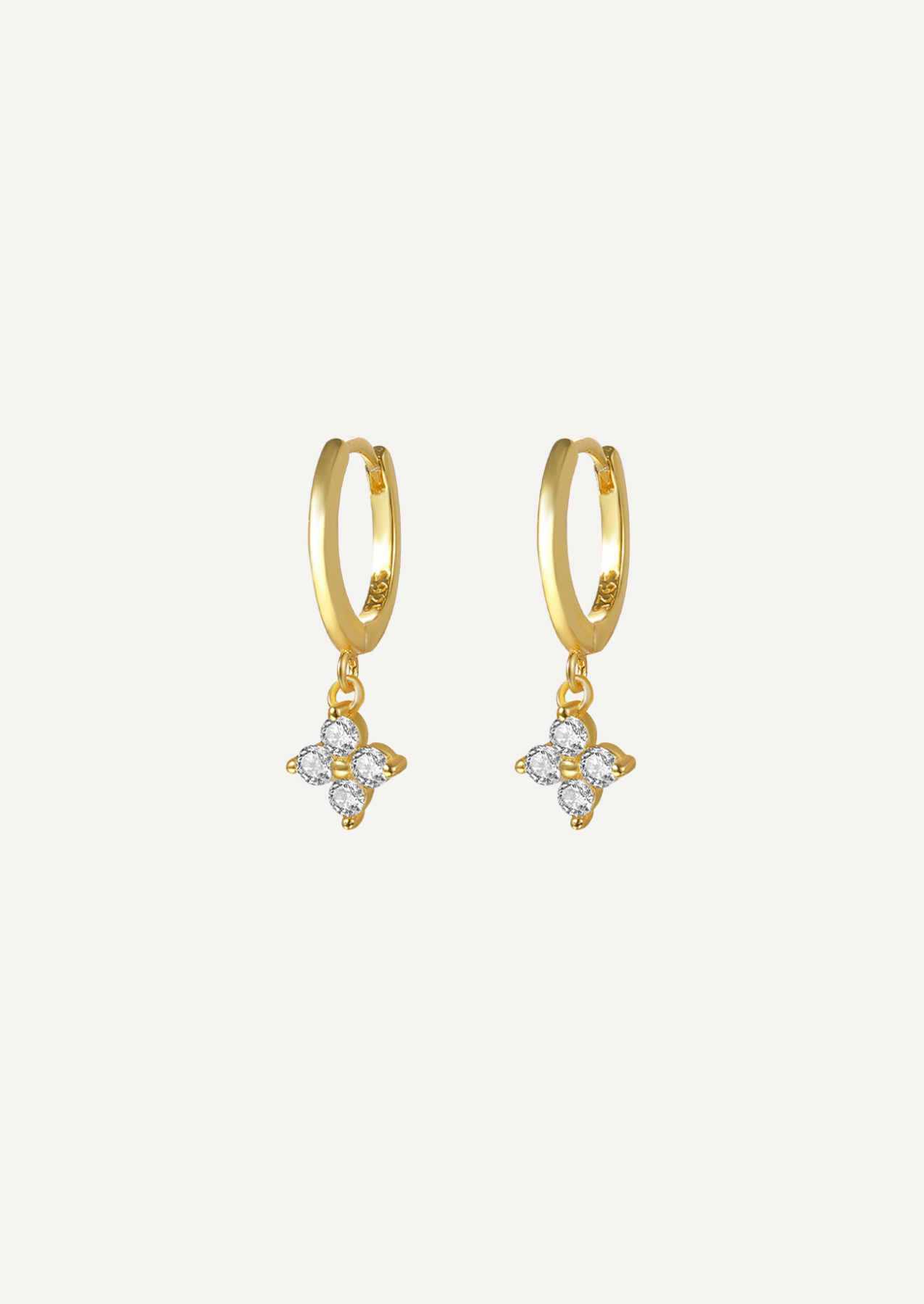 The Liora Gold Vermeil Earrings - Molten Store