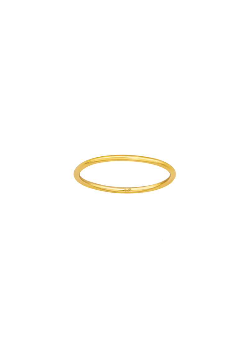 The Loop 14ct Gold Vermeil Midi Ring