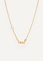 The Louanna 9ct Yellow Gold Necklace with 5.22ct Emerald Cut Green Tourmaline - Molten Store