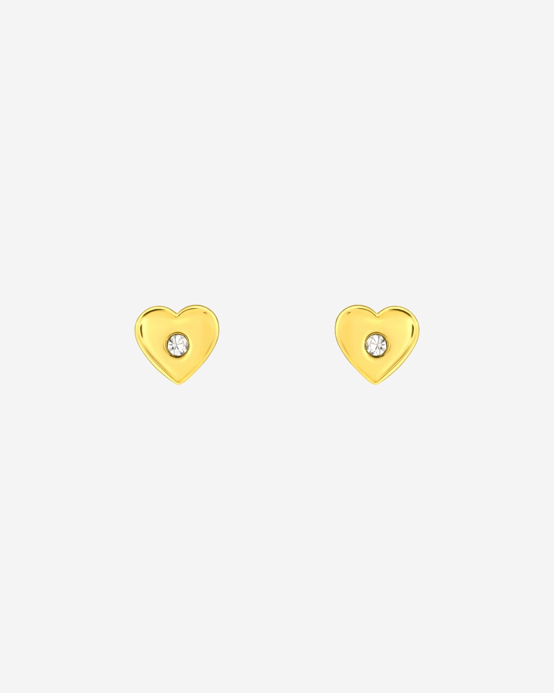 The Lovers 14ct Gold Vermeil Stud Earrings - Molten Store