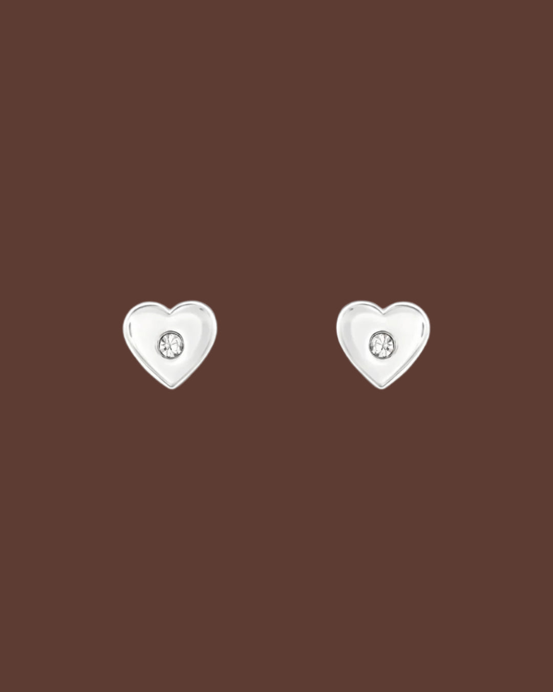 The Lovers Sterling Silver Stud Earrings - Molten Store