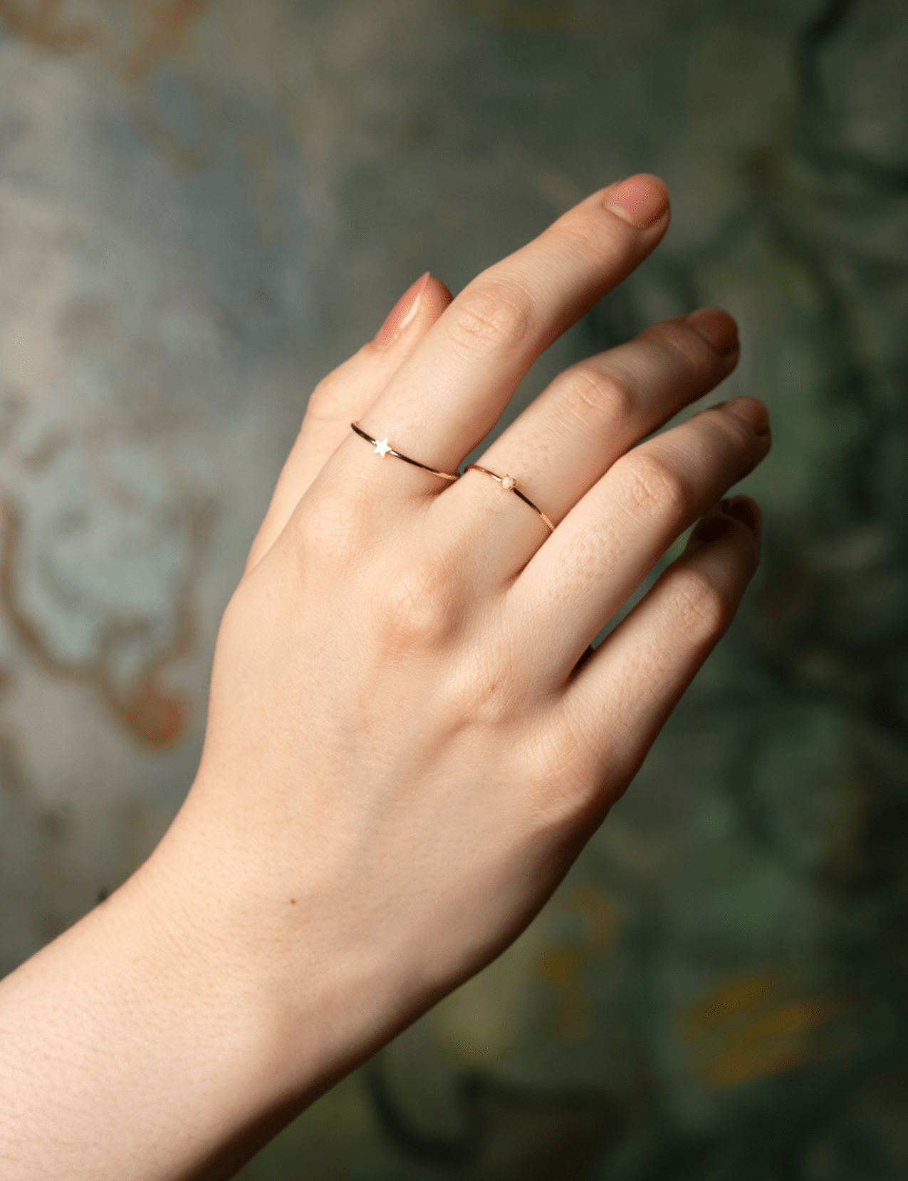 The Luminescence 14ct Gold Vermeil Ring - Molten Store