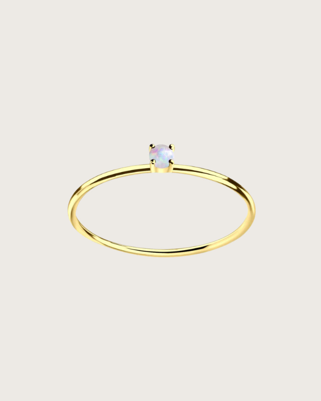 The Luminescence 14ct Gold Vermeil Ring - Molten Store