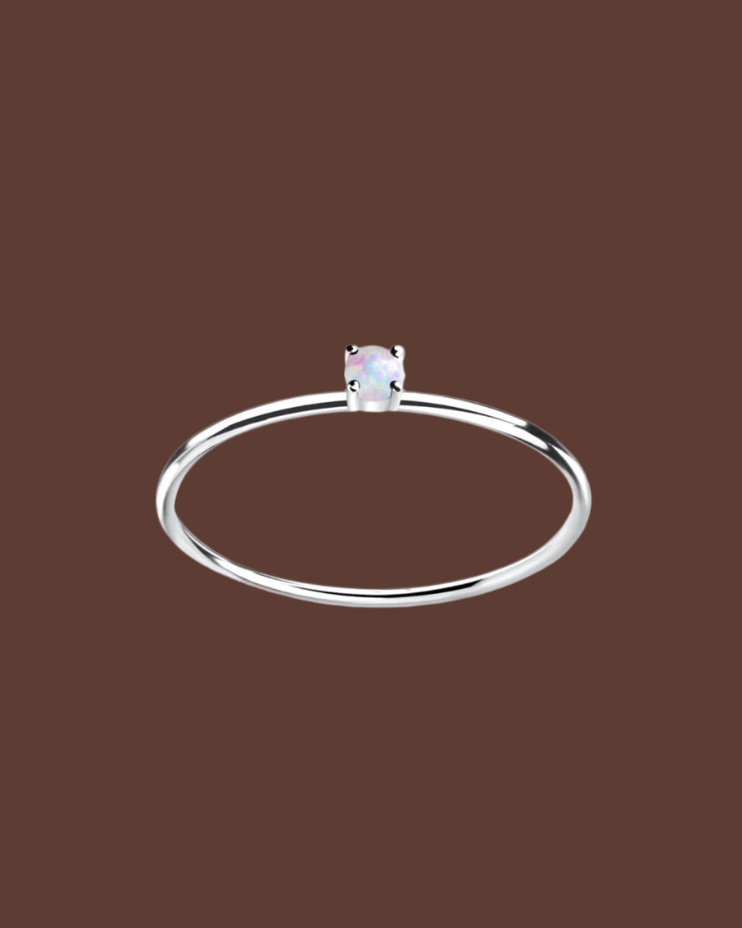 The Luminescence Sterling Silver Ring - Molten Store