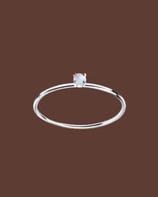 The Luminescence Sterling Silver Ring - Molten Store