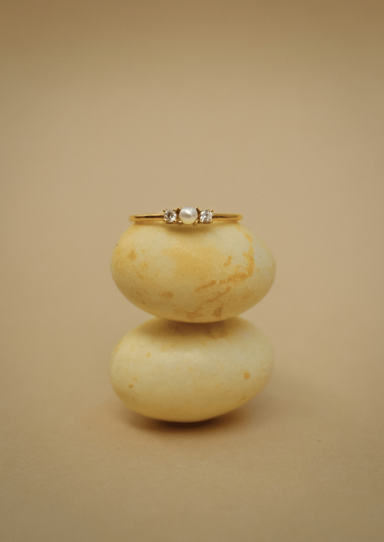 The Luminous 14ct Gold Vermeil Ring - Molten Store