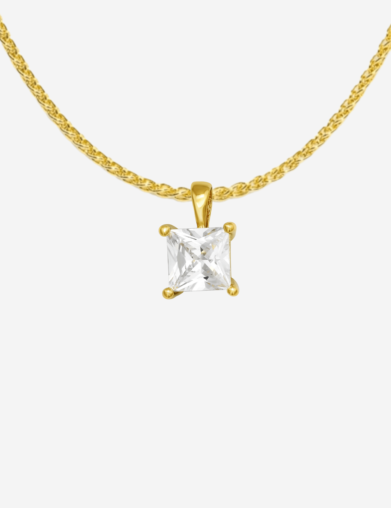 The Lux 14ct Gold Vermeil Pendant Necklace - Molten Store