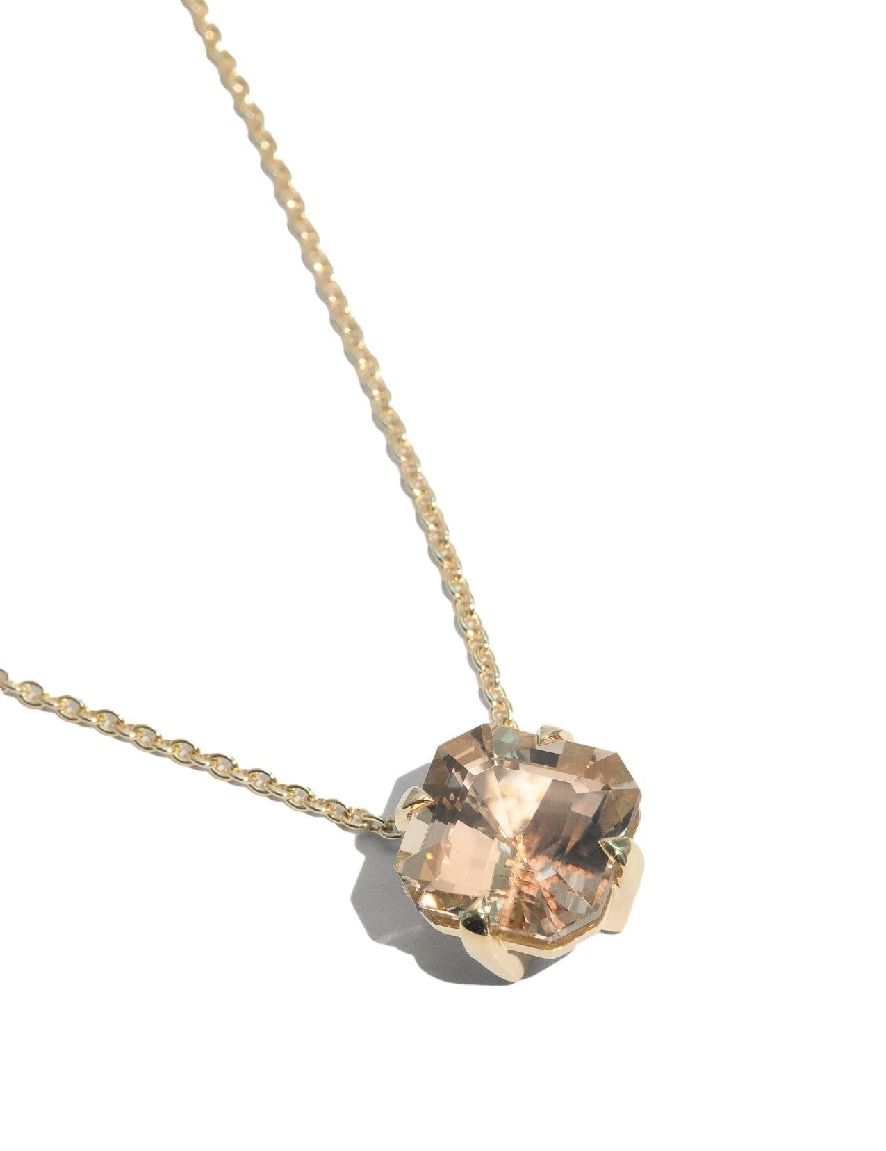The Margot Necklace with 4.05ct Honey Tourmaline - Molten Store