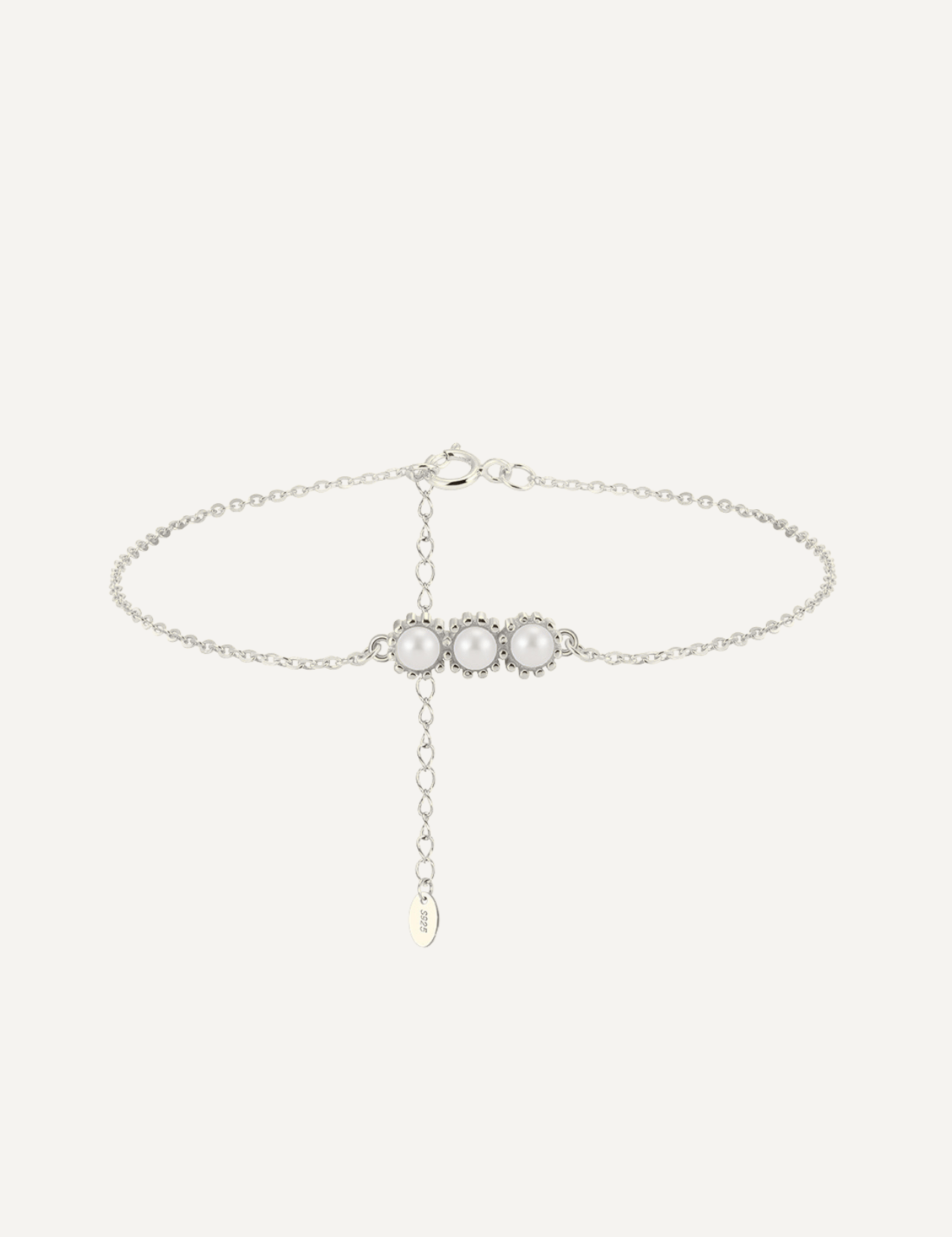 The Maris Sterling Silver Freshwater Pearl Bracelet - Molten Store