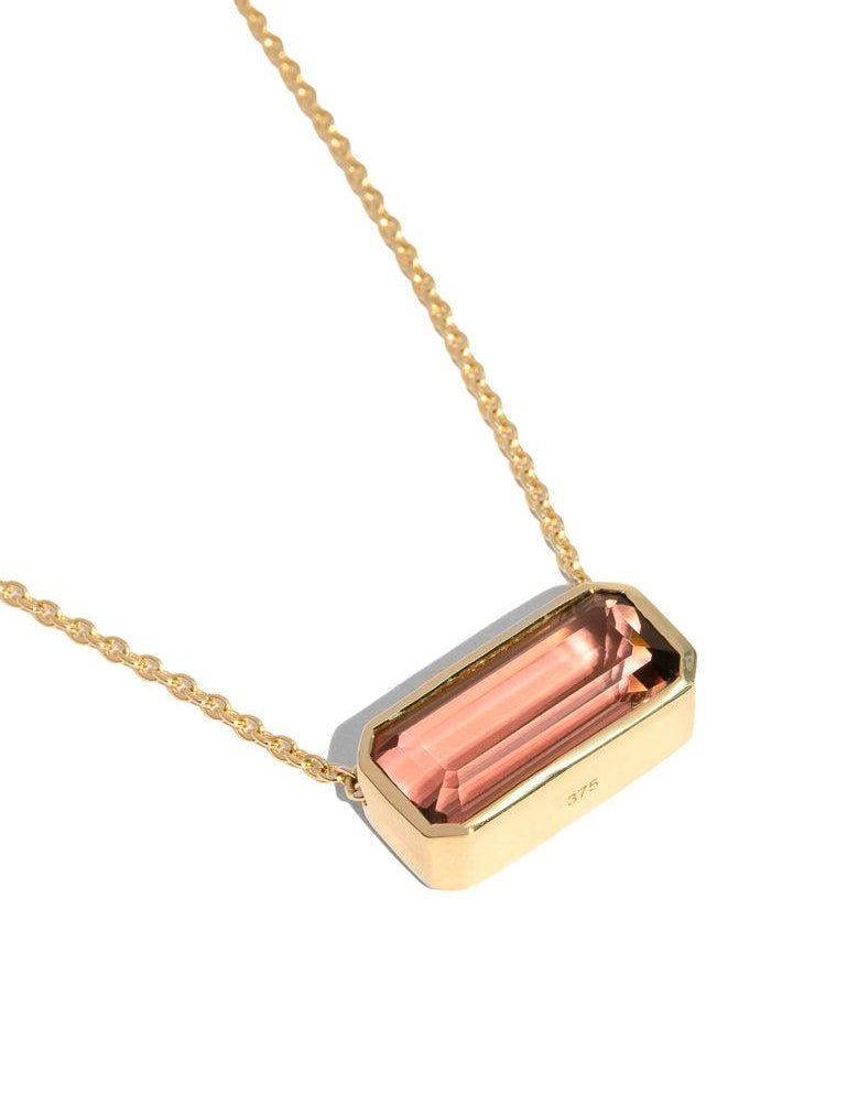 The Mellie Necklace with 5.06ct Tourmaline - Molten Store