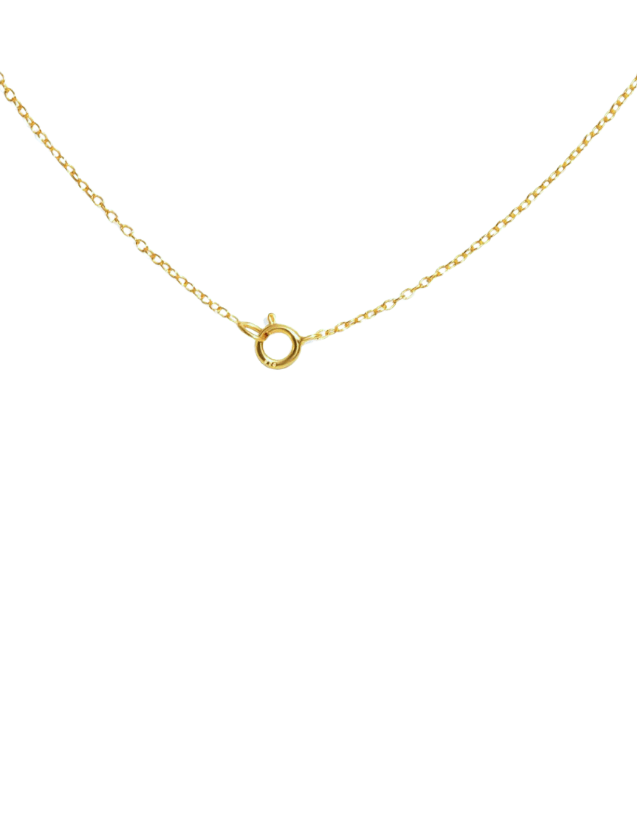 The Moonbeam 14ct Gold Vermeil Pendant Necklace - Molten Store