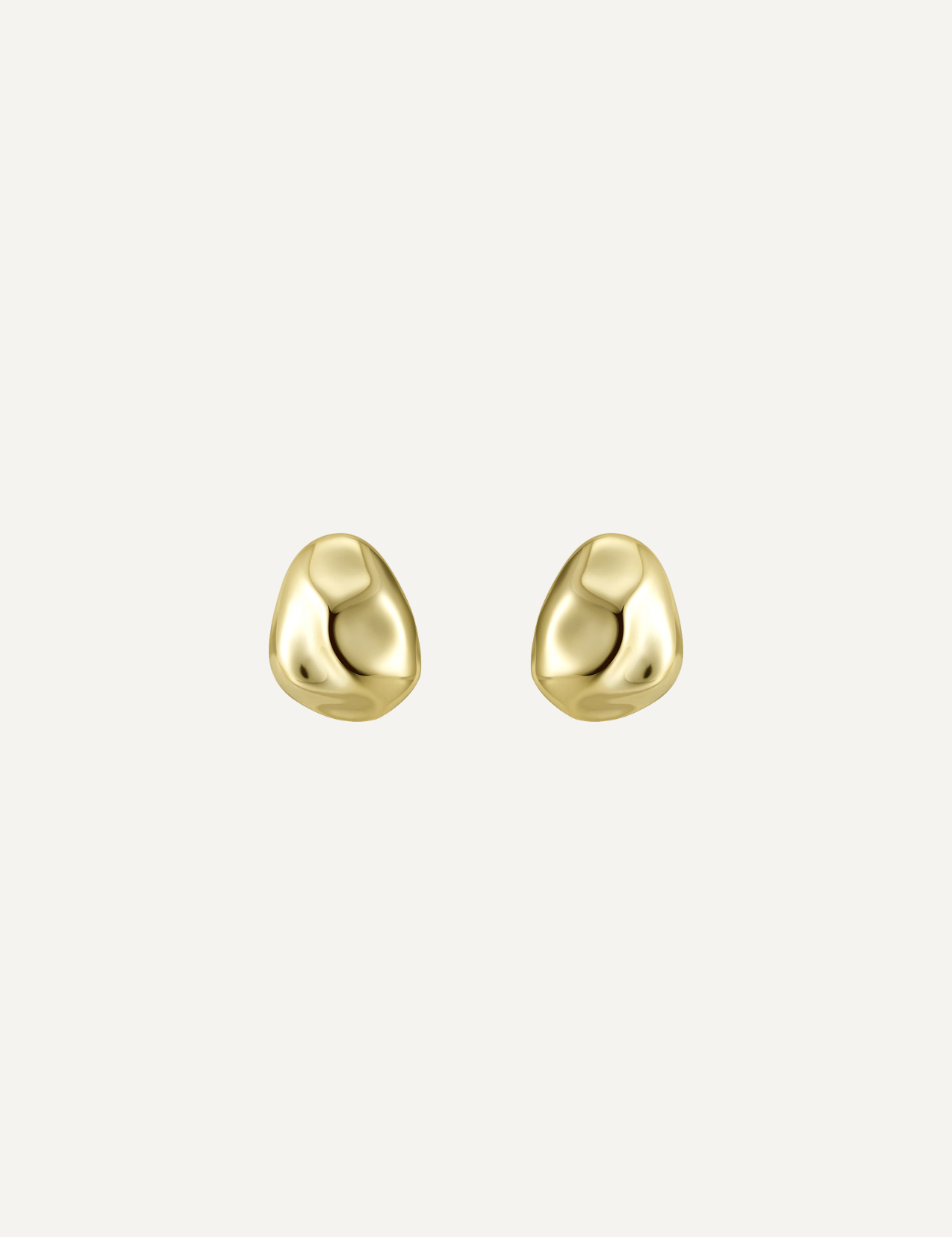The Mora Gold Vermeil Studs - Molten Store