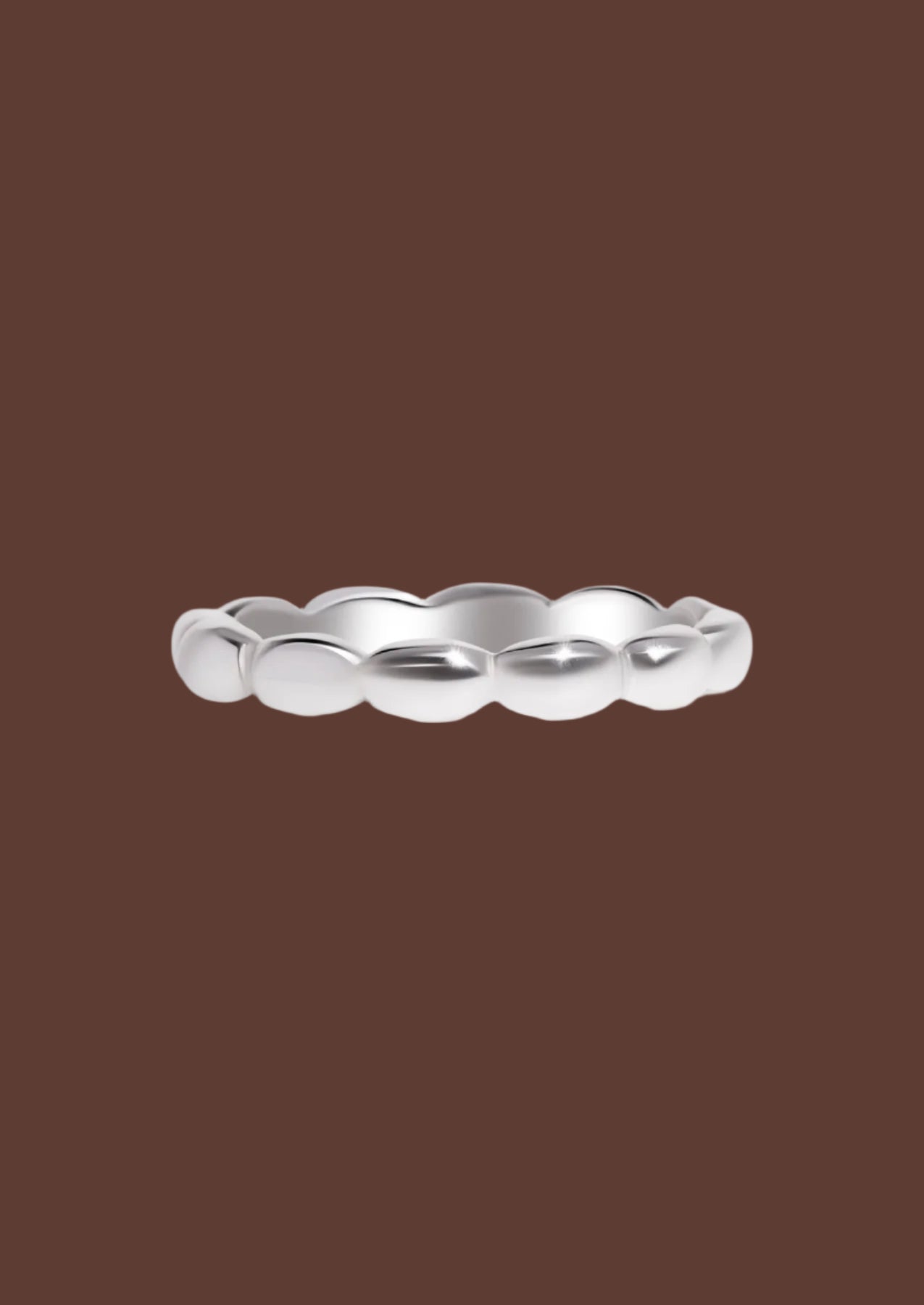 The Motion Silver Ring - Molten Store
