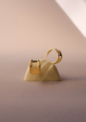 The Murmur 14ct Gold Vermeil Hoop Earrings - Molten Store