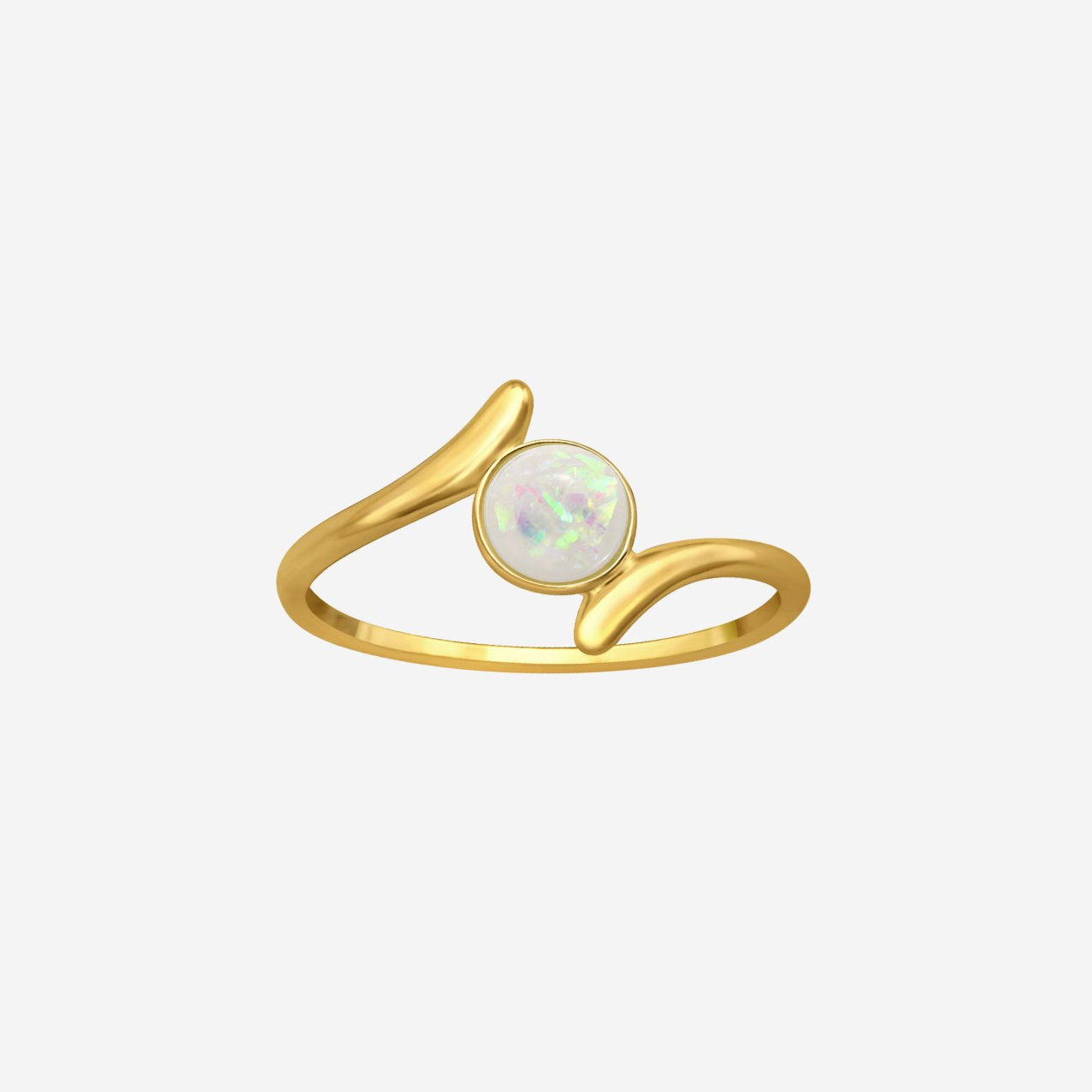 The Mystic 14ct Gold Vermeil Ring - Molten Store