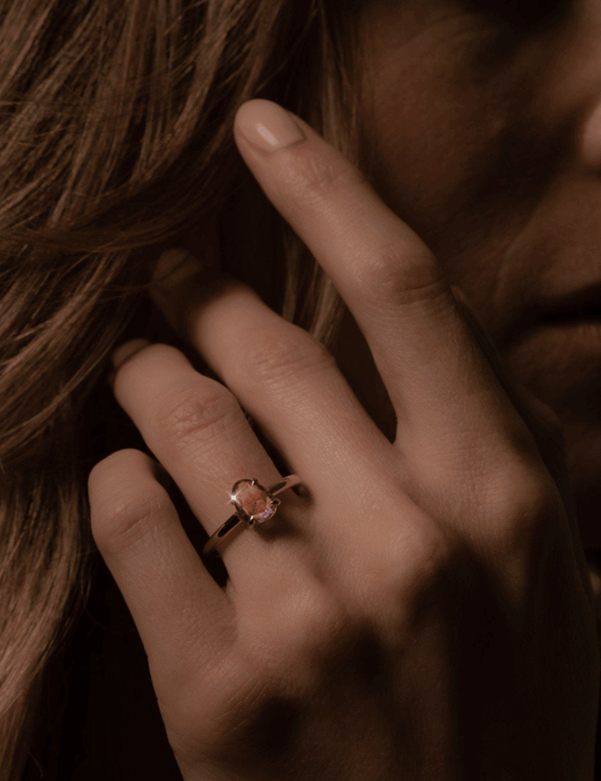The Nova Ring with 1.14ct Pink Sapphire - Molten Store