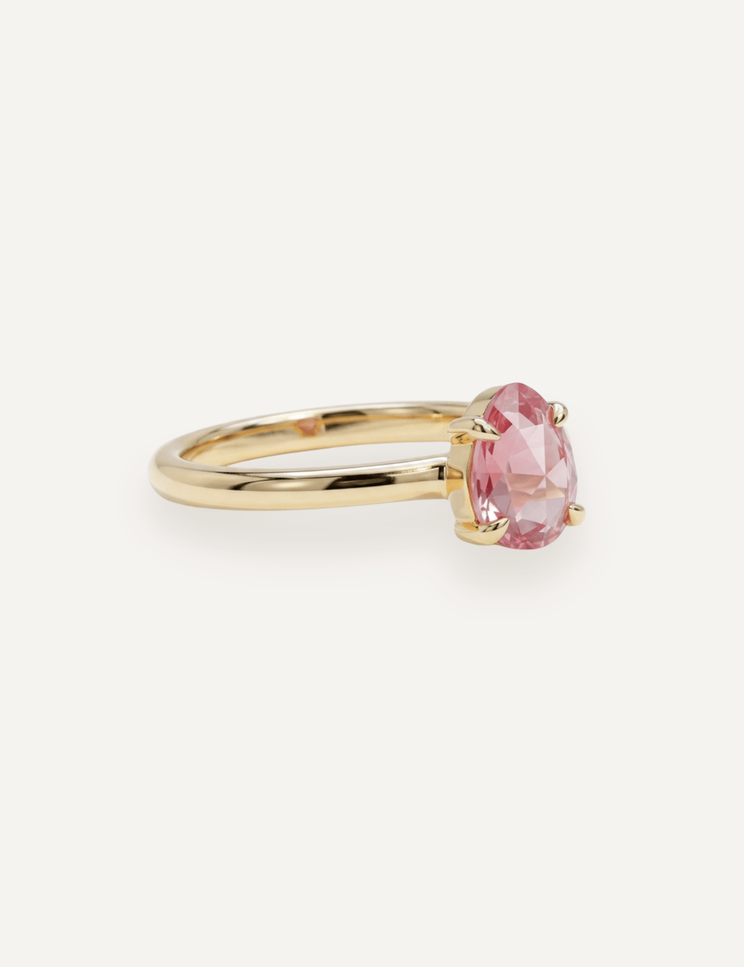 The Nova Ring with 1.14ct Pink Sapphire - Molten Store
