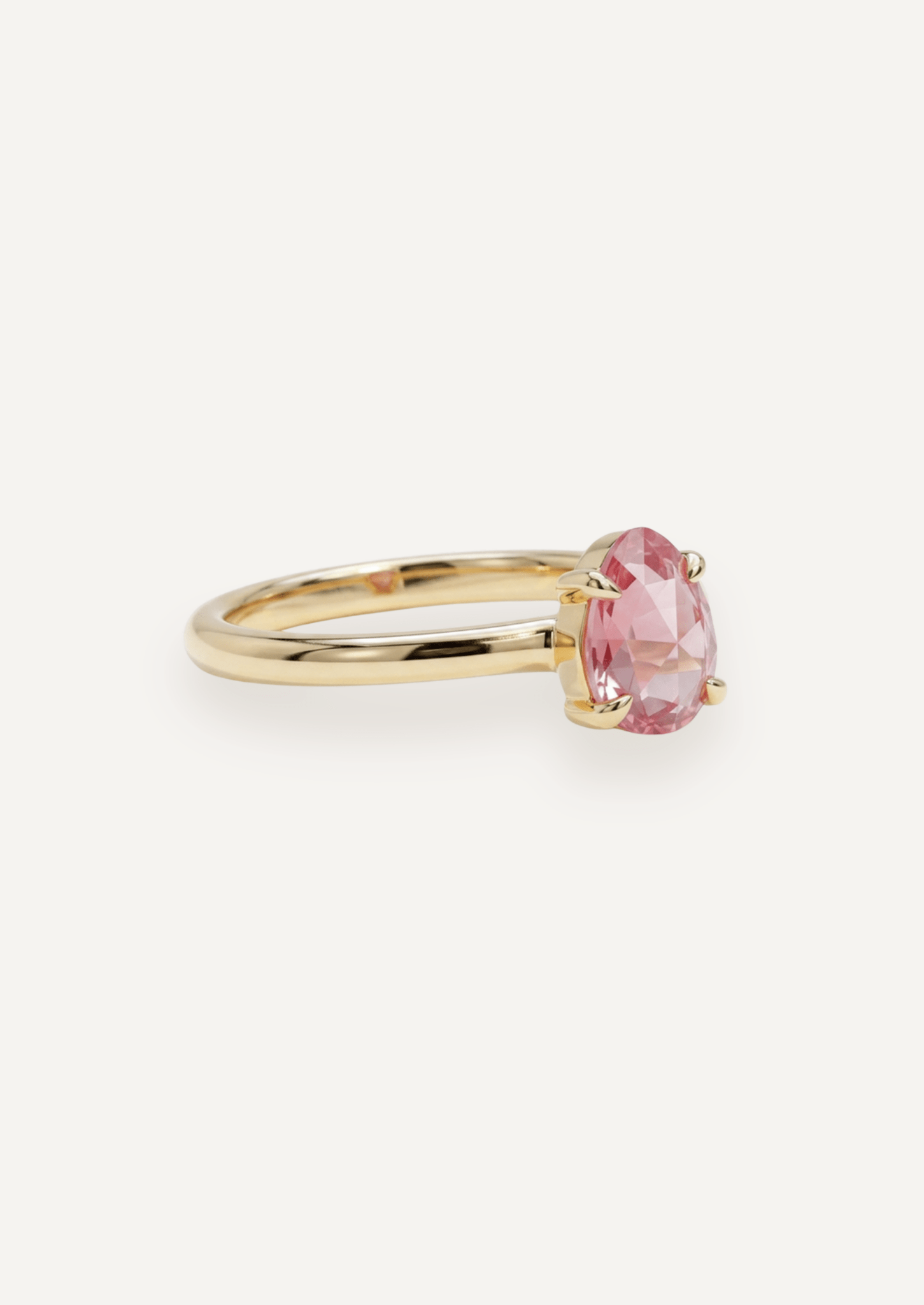 The Nova Ring with 1.14ct Pink Sapphire - Molten Store