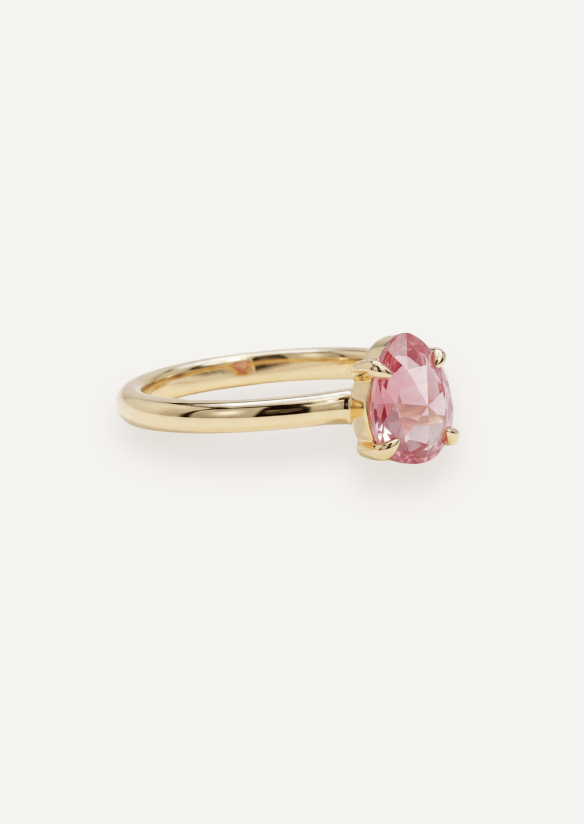 The Nova Ring with 1.14ct Pink Sapphire - Molten Store