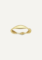 The Onda Ring in Gold Vermeil - Molten Store